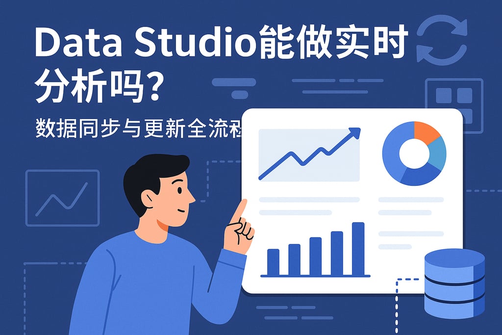 Data Studio能做实时分析吗？数据同步与更新全流程